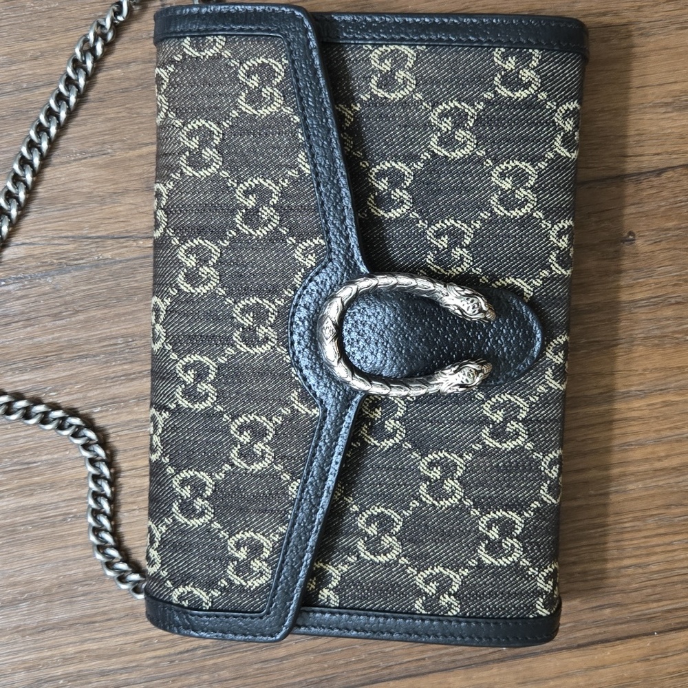 Gucci Dionysus GG Chain Crossbody Bag - Picture 6 of 11